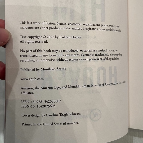 Colleen Hoover’s “Reminders of Him” soft cover book. - Picture 2 of 4